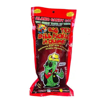 Big Tex Dill Pickle in Chamoy