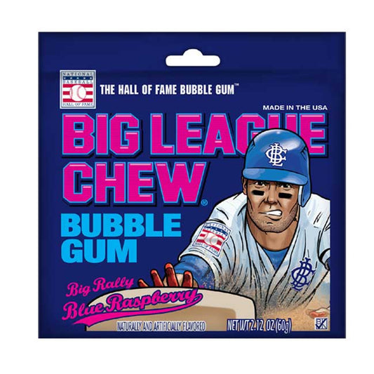 Big League Chew Bubble Gum Raspberry