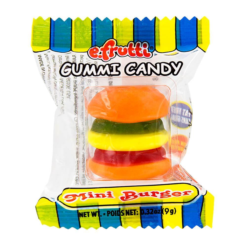 Efrutti Mini Burger Gummy