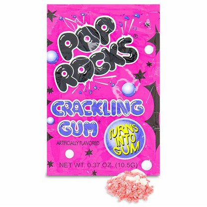 Pop Rocks Candy Crackling Gum