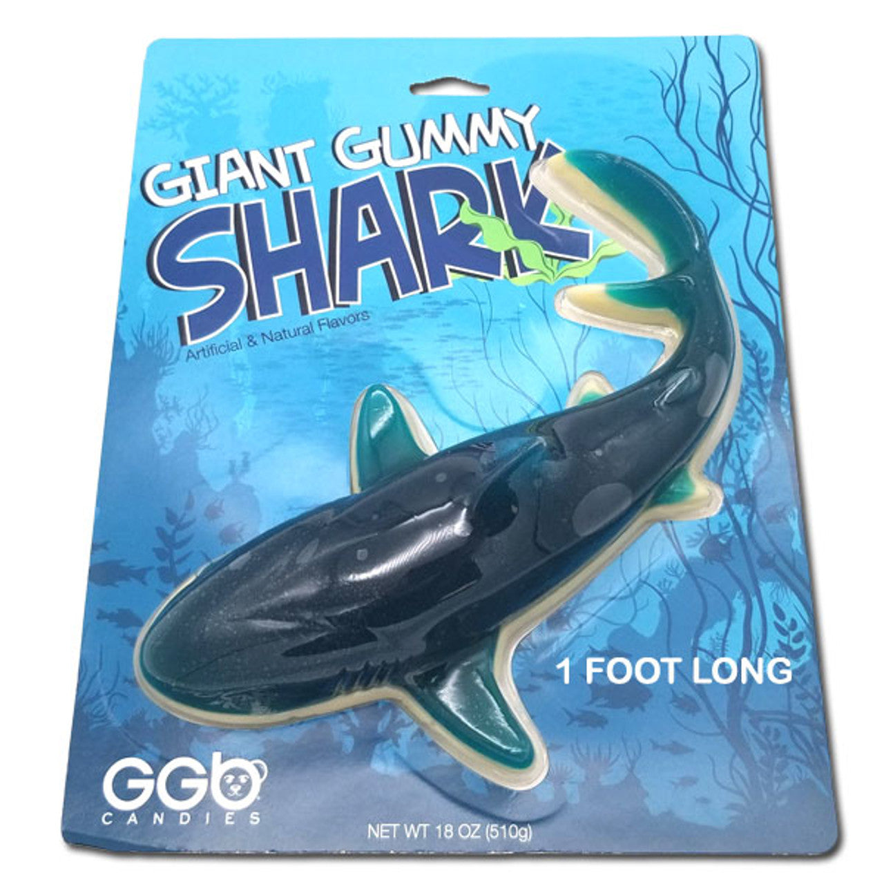 Gummy Giant Shark (Blue Raspberry)