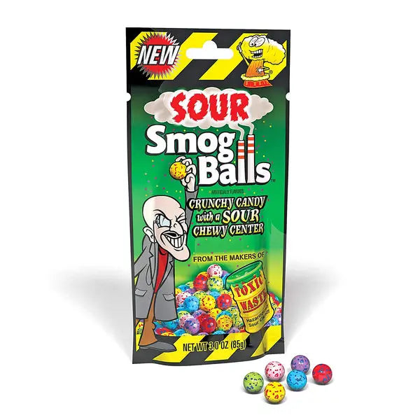Sour Smog Balls Candy 3oz