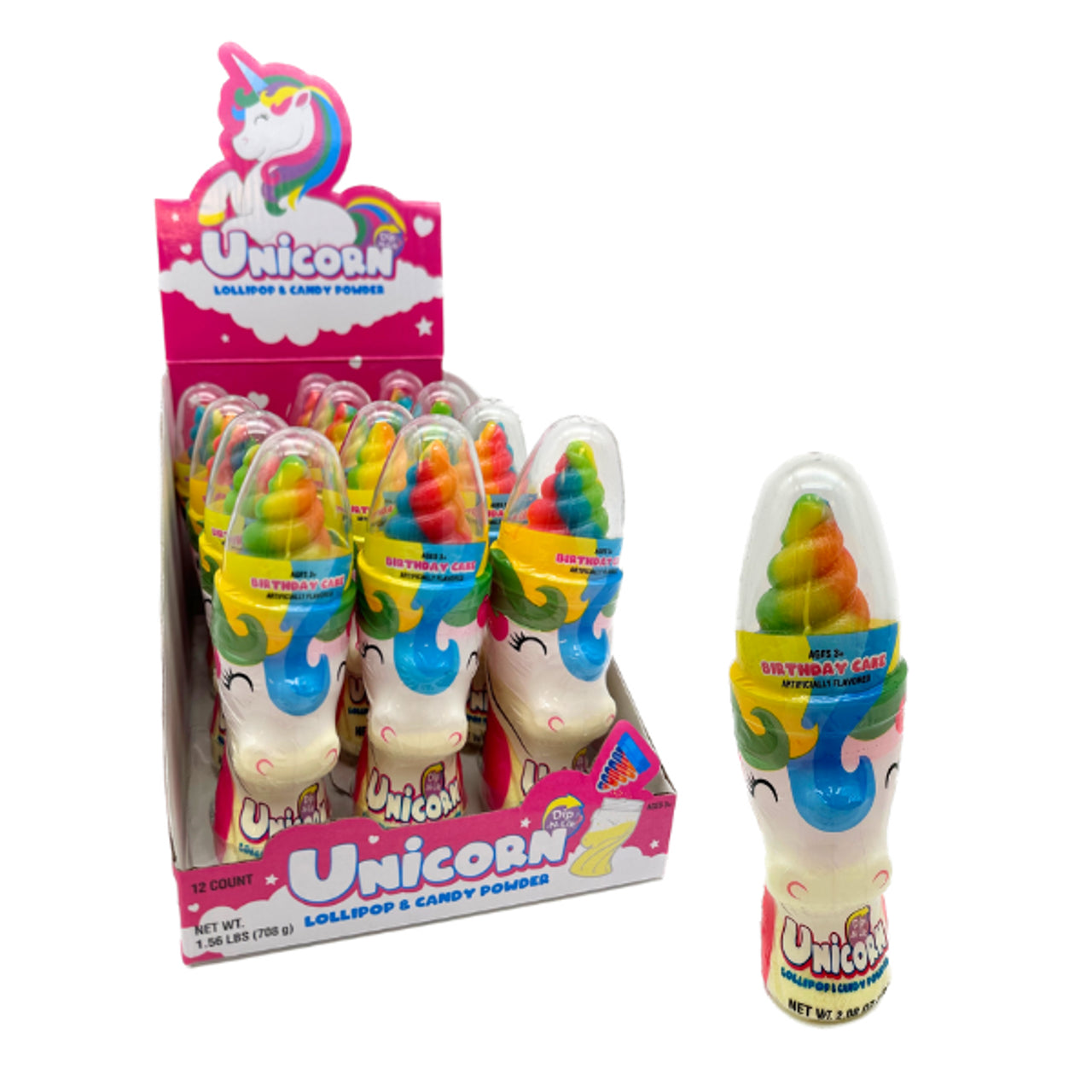 Unicorn Lollipop & Candy Powder
